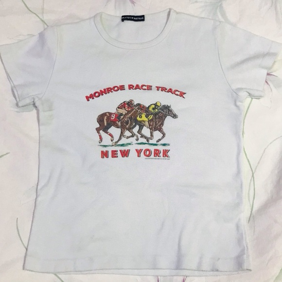 Brandy Melville Tops - brandy melville monroe race track hailie top